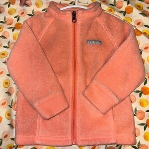 Columbia zip up sweater 12-18months